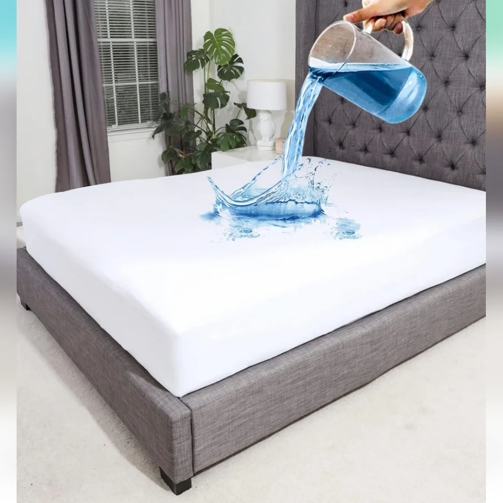 Mercery Waterproof Mattress Protector - Turkish Terry Cotton - CAL KING